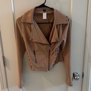 Windsor Women's Tan Leather Jacket